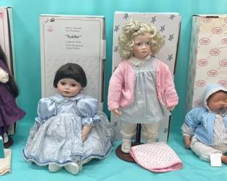Fine Porcelain Collector Dolls