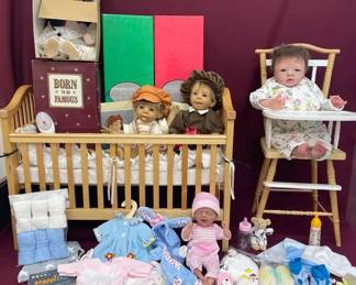 Doll Furniture, Vtg Dolls, Clothes  Accessories