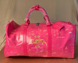 Designer Louis Gievarni Travel Tote Pink