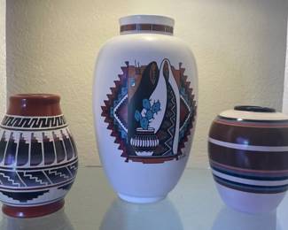 Authentic Navajo Signed Pottery