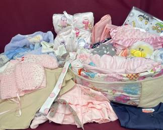 Baby  Doll Clothes W BlanketsWrapsTowels