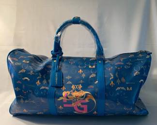 Designer Louis Gievarni Travel Tote Blue
