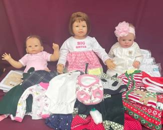 Big Sister  Dolls, Doll Cloths  NB Baby Cloths
