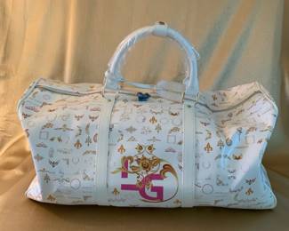 Designer Louis Gievarni Travel Tote White