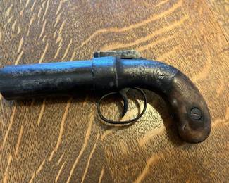 025-JM: Antique Allen & Thurber Pepperbox Revolver