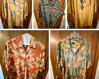 075-JM: Large Hawaiian-Style Men’s Shirts