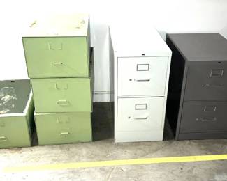 123-GAR: File Cabinet Trio