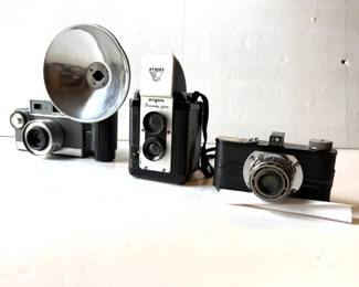 018-JM: Vintage Argus Camera Trio