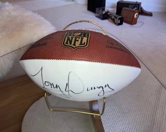 024-JM: Tony Dungy – autographed Football