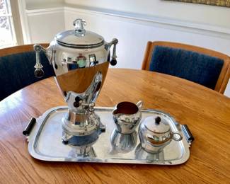 054-LR: GE Hotpoint Art Deco Coffee Server Set