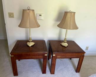 039-MBR: Mid-Century Pair of Side Tables