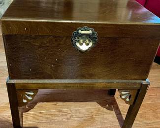 092-JM: Small Chest on Stand
