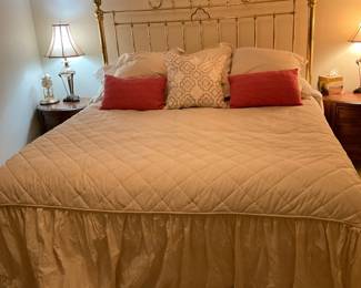 King size Brass headboard 