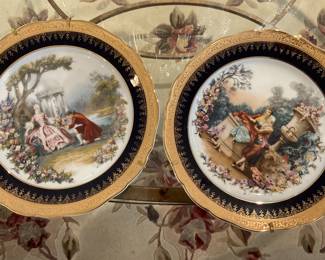 Vintage Limoges fine porcelain plates