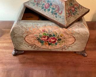 Adorable painted jewelry box 
