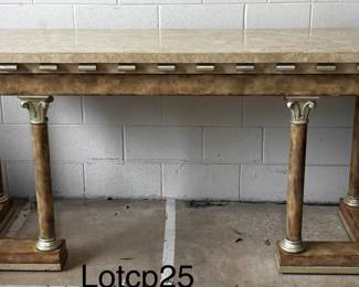 Table With a Marble top