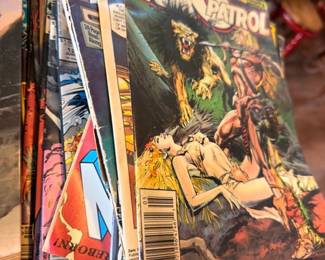 Vintage Comic Books Collection Zero Patrol Continuity Comics Sci Fi Adventure Collectible Comics Lot