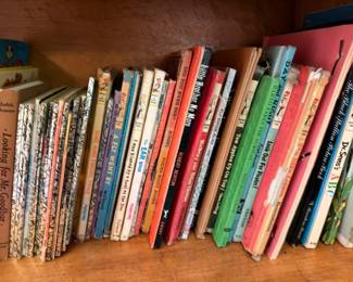 Childrens Books Dr Seuss ABC Black Stallion A Fly Went By Ear Book Vintage Kids Picture Books Lot