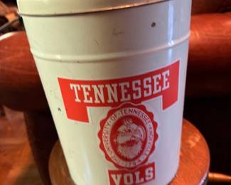 University of Tennessee Vols Bucket Container UT Sports Memorabilia College Football Collectible