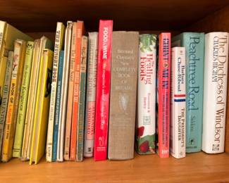 Cookbook Collection Bernard Claytons Book of Breads Food Wine Peachtree Road Duchess of Windsor Fiction Lot