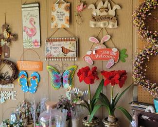 Seasonal decorations. 