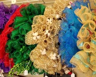 Custom-made wreaths for every season. 