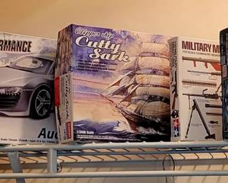 Model kits. 