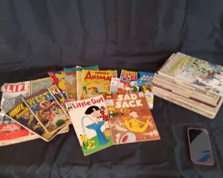Mystery Lot Vintage Comic Books and Magazines