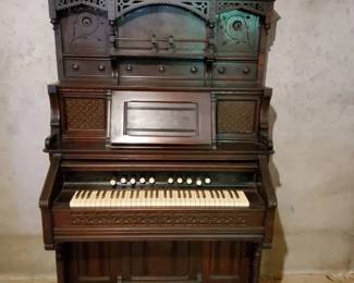 Fully Restored Antique Kimball Chicago Pump Organ