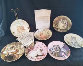 The Hamilton Collection Kitten Classics Plate Collection