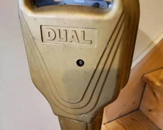 Vintage Parking Meter 1 Penny To 5 Penny
