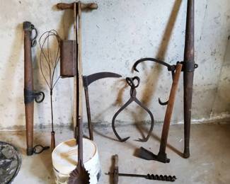 Antique Farm Tools