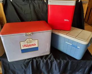 Hamms Beer Cooler And Friends