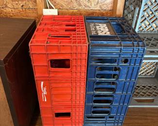 Plastic coke/pepsi crates