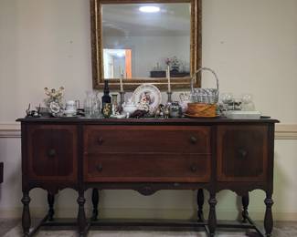 antique Jacobean Revival style buffet