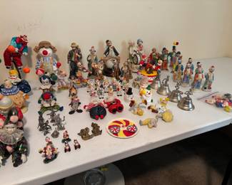 Clown collectibles