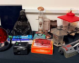 Vintage Darth Vader ceramic light