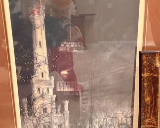 Tom Lynch Tower Lights watercolor