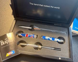 Beatles Signed Acme Pen Set 