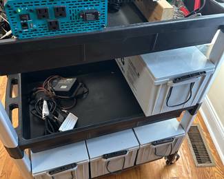 Batteries, etc for solar panels