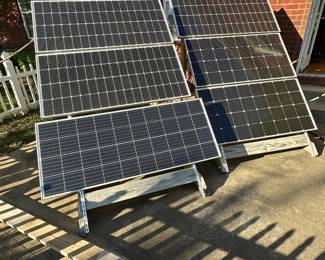 Solar panels.