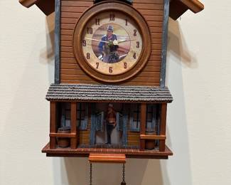John Wayne cuckoo clock