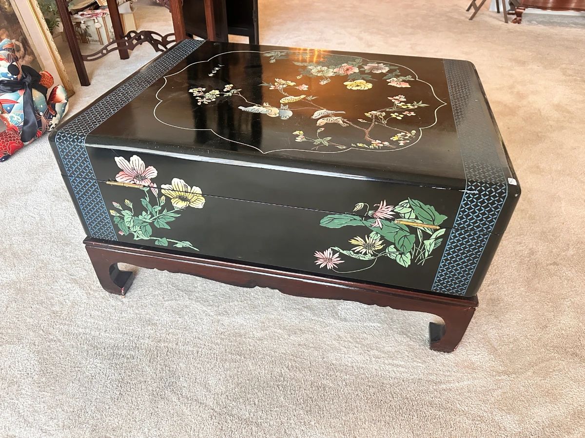ornate storage chest 