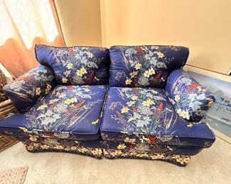 loveseat sofa asian inspired couch bedroom furniture living room furniture