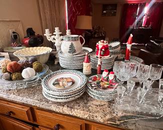kitchen dishes and glassware