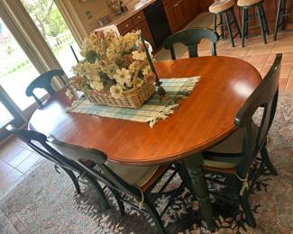$395 Country Table and 6 Chairs