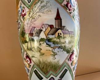 $75  Hand Painted Vase