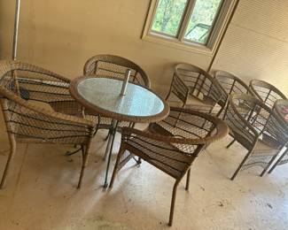 $30 Ea. chair (8) $40 Table