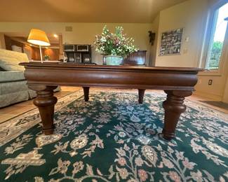 $85 Maple Coffee Table With Turned legs 