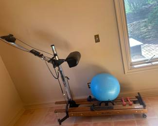 $75.  Nordic track exercise machine